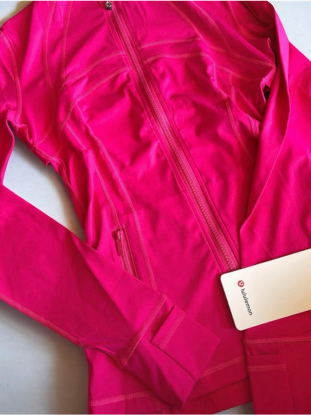 lululemon athletica Hot Pink Full-Zip  Jacket